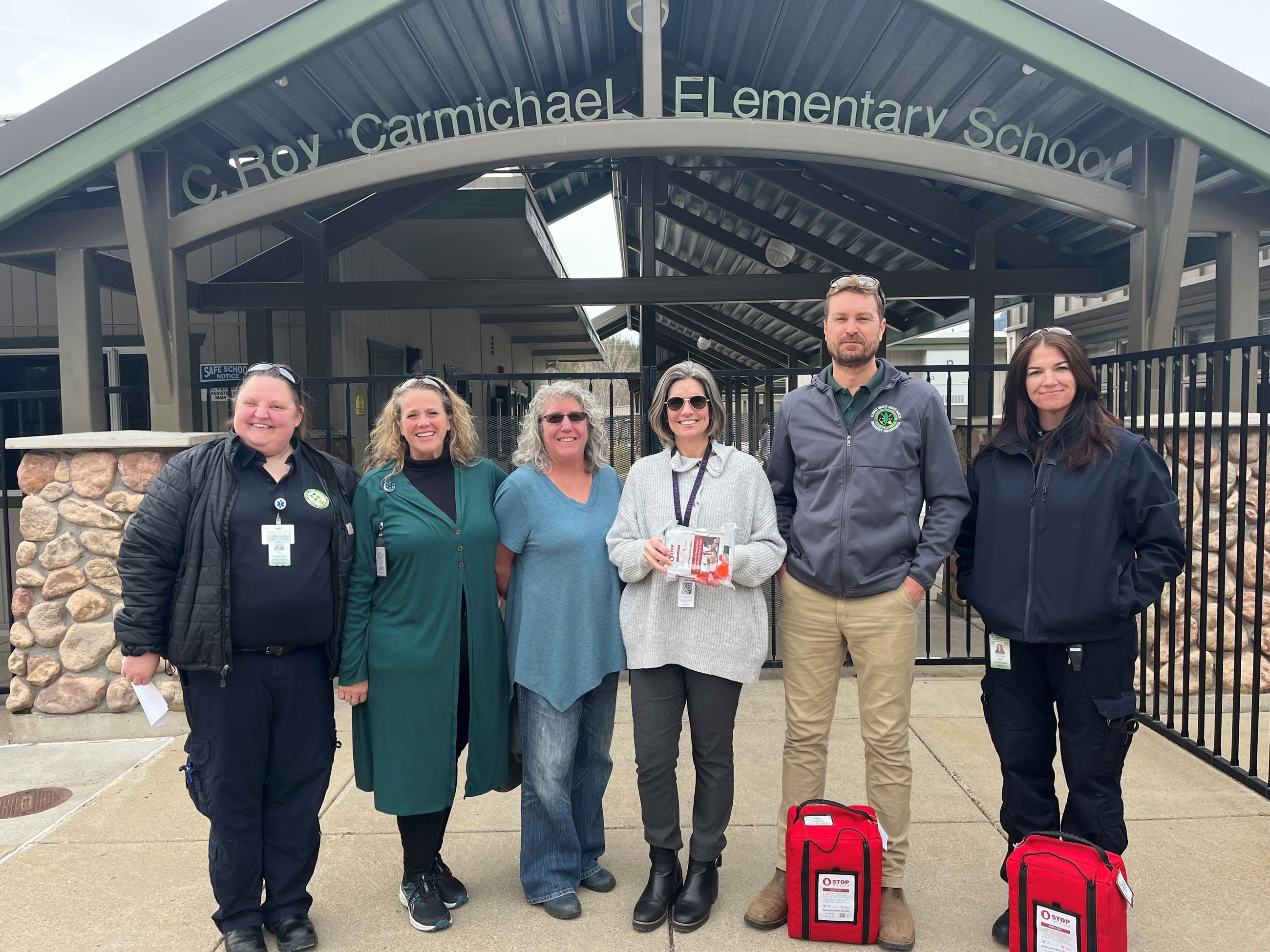 2025 Install Trauma Kits C. Roy Carmichael School