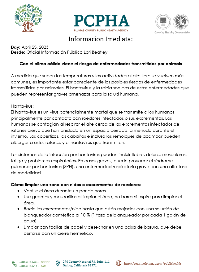 PSA Rabies pg 1 spanish